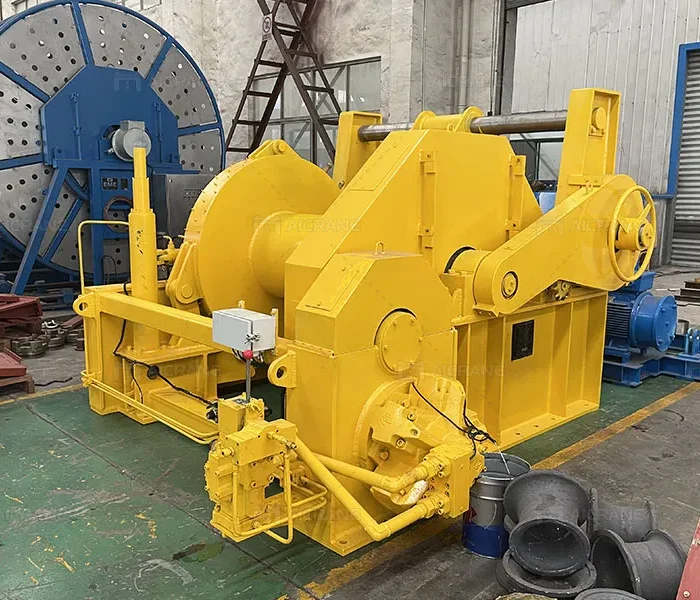 Mooring Winch Hydraulic 30T–100T
