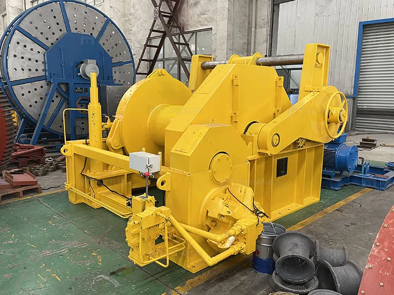 Mooring Winch Hydraulic 30T–100T